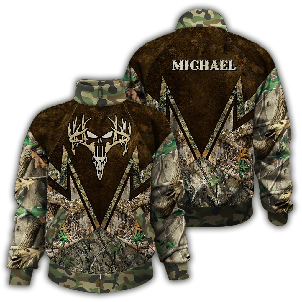 Camo Hunting - Personalized Hunting Zip Jacket