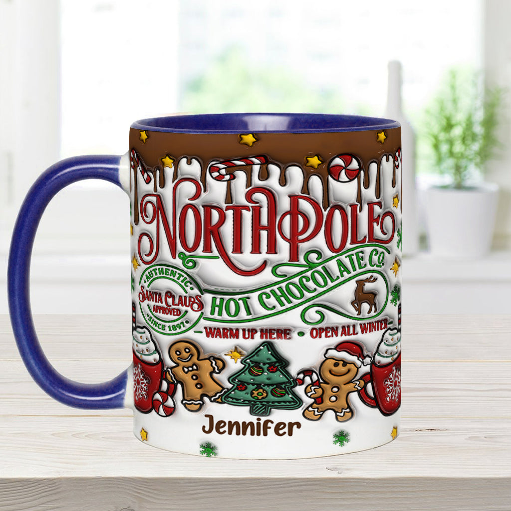 Northpole Hot Chocolate - Personalized Christmas Accent Mug