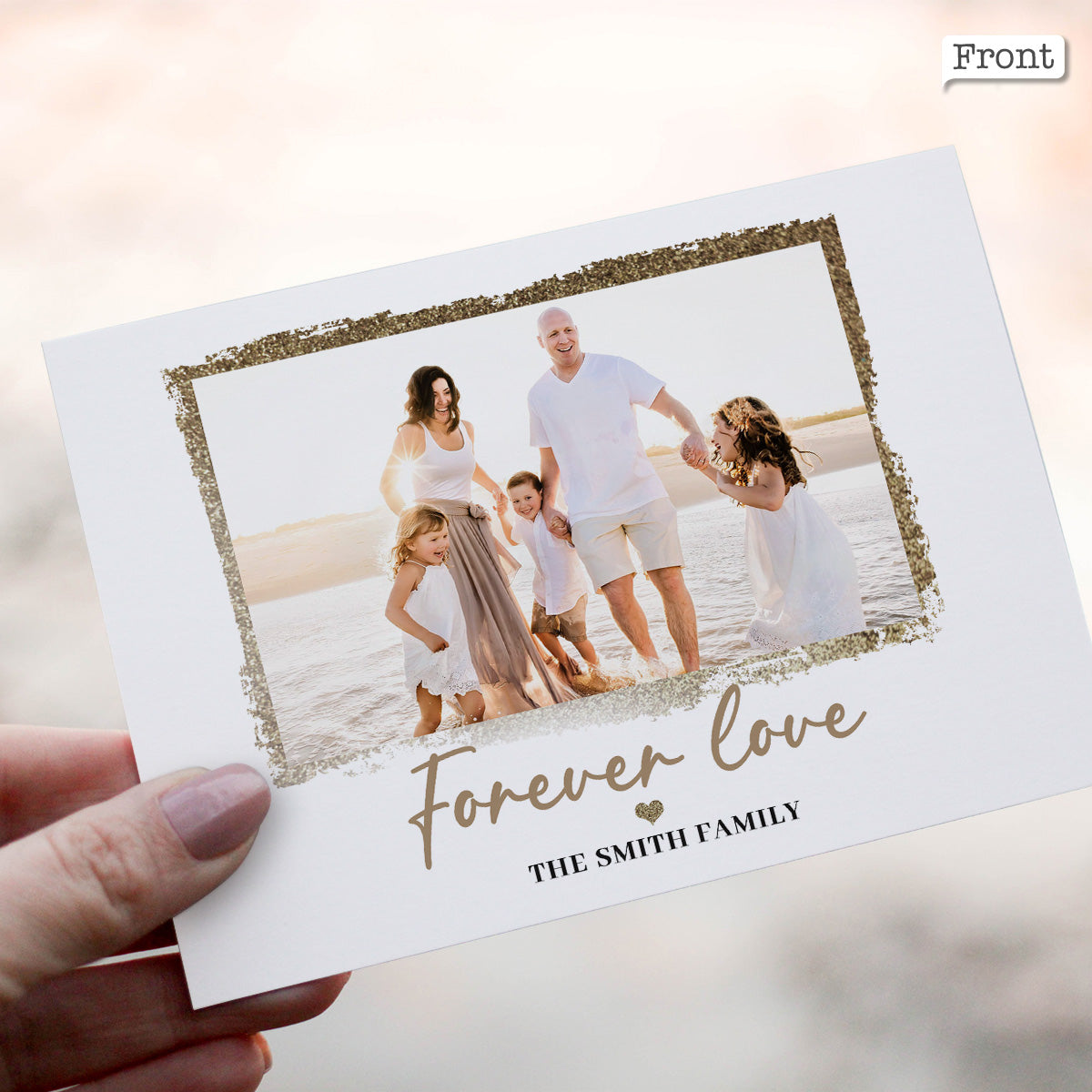 Forever Love - Personalized Greeting Card