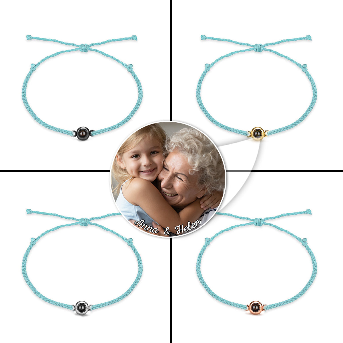 My Grandkids - Gift for grandma - Personalized Projection Bracelet