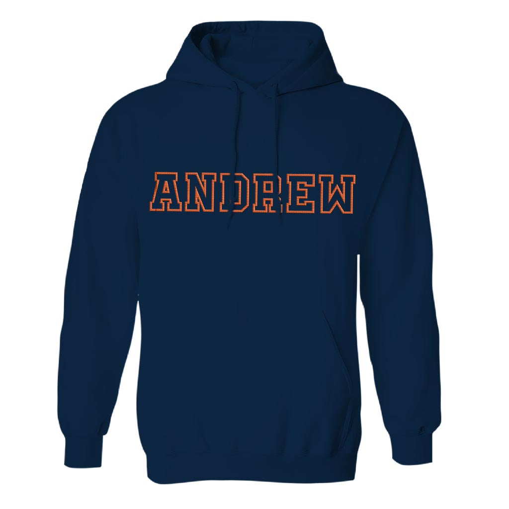 Custom Name - Personalized Uncle Embroidered Hoodie