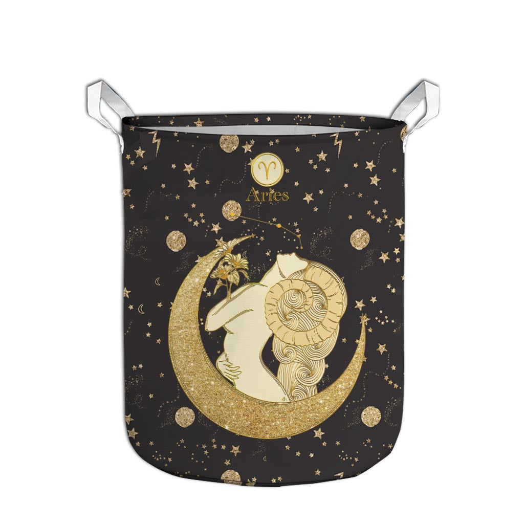 Zodiac Sign - Personalized Horoscope Laundry Basket