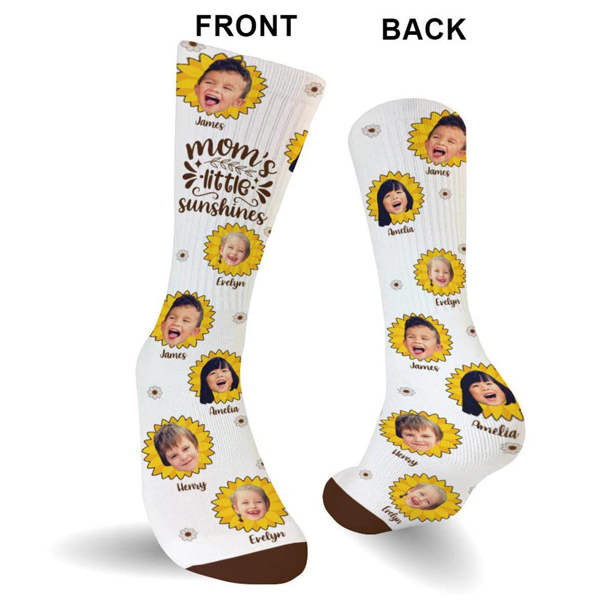 Hello Sunshine - Personalized Mother's Day Mother Socks