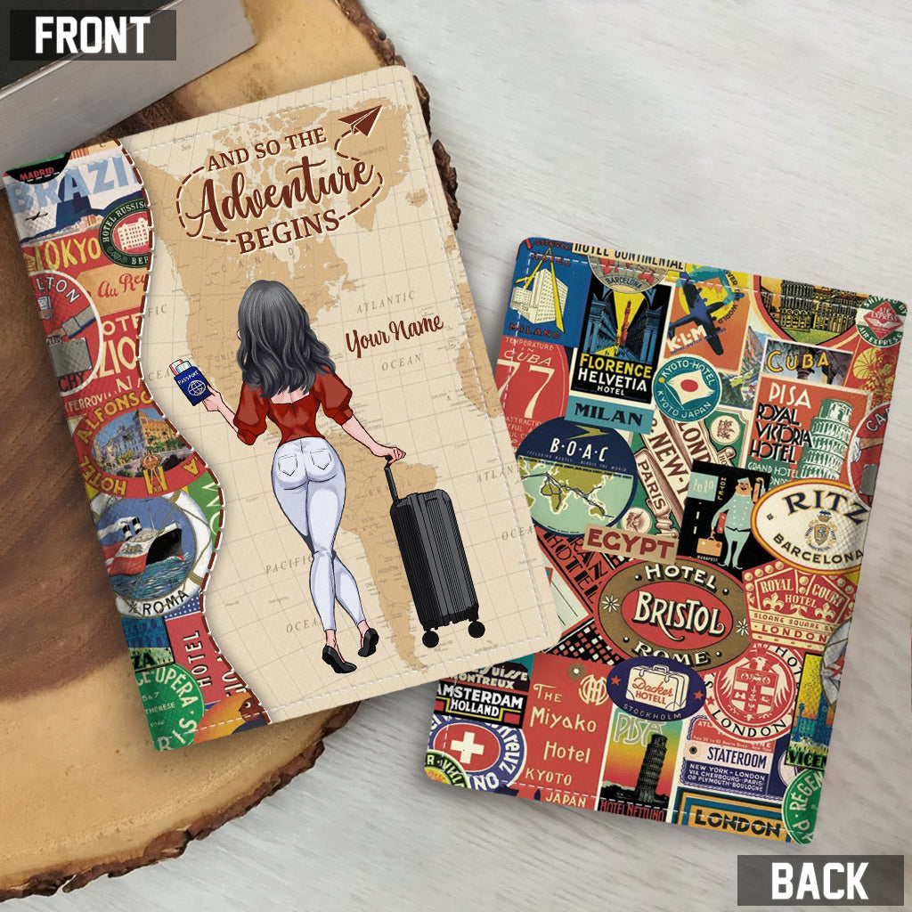 So The Adventure - Personalized Travelling Passport Holder