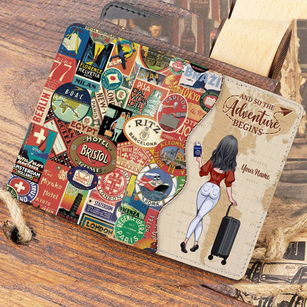 So The Adventure - Personalized Travelling Passport Holder