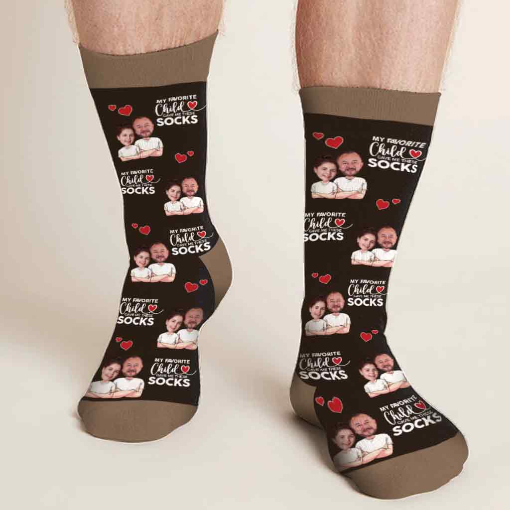 My Favorite Child - Personalized Father's Day Father Socks