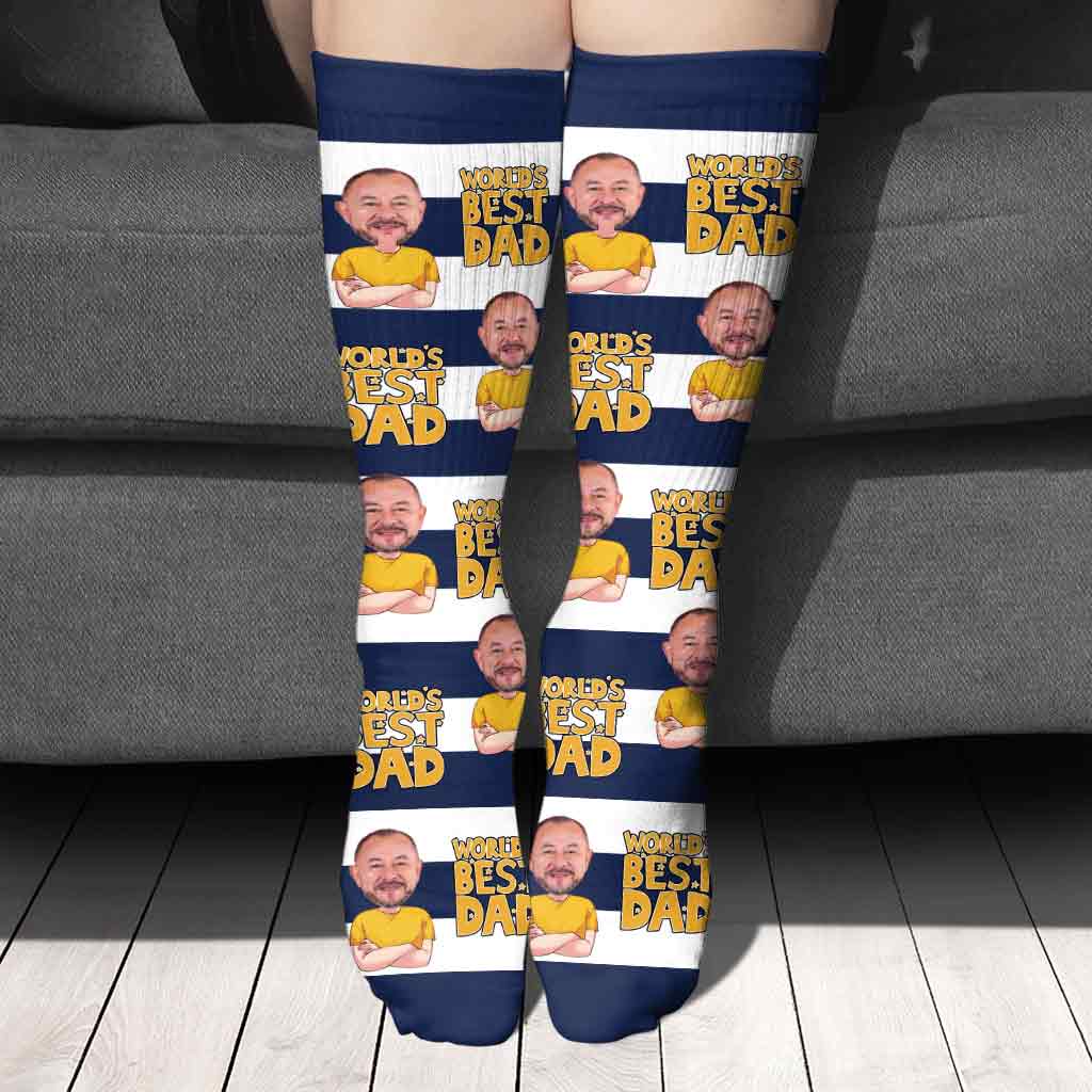 World's Best Dad - Personalized Father's Day Father Socks