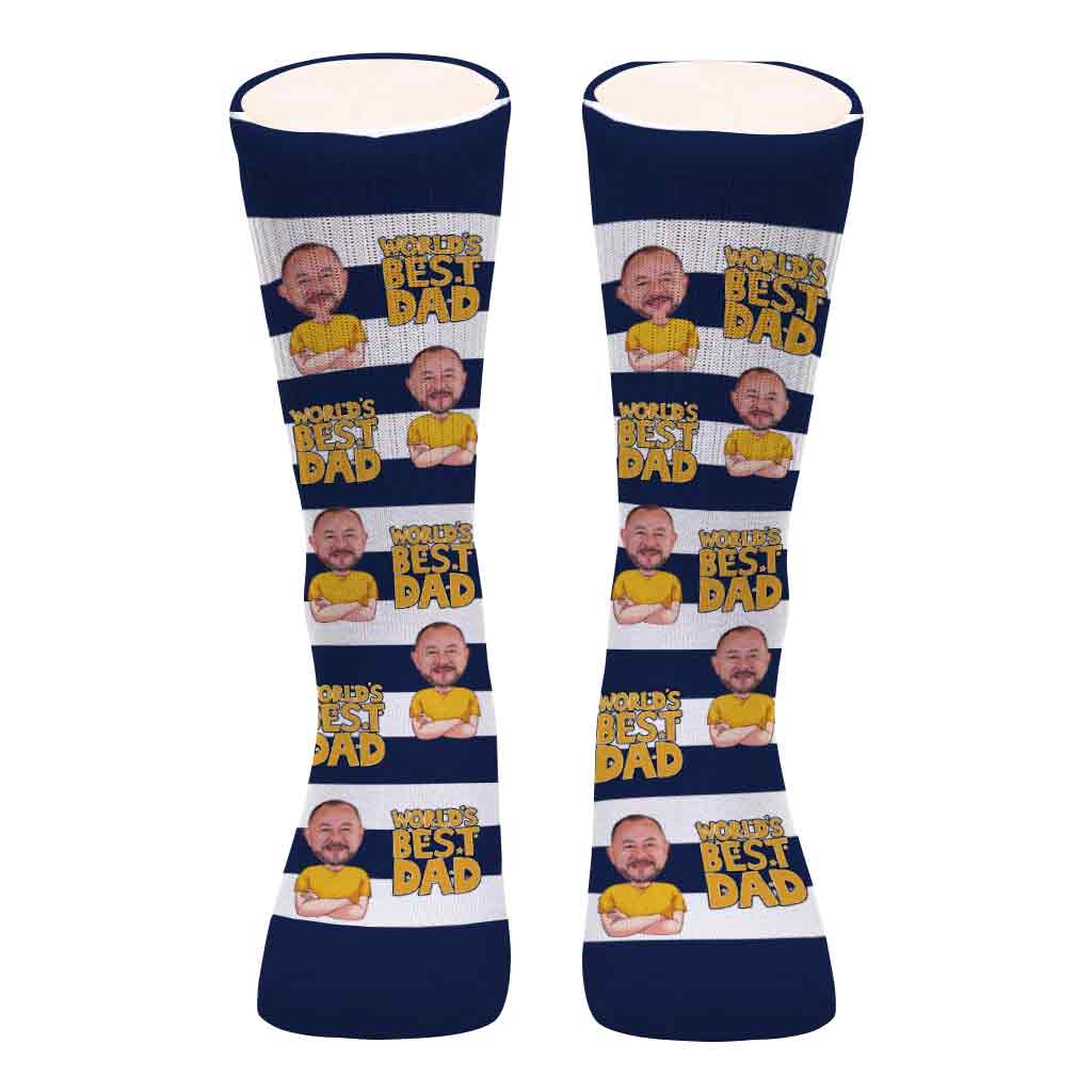 World's Best Dad - Personalized Father's Day Father Socks