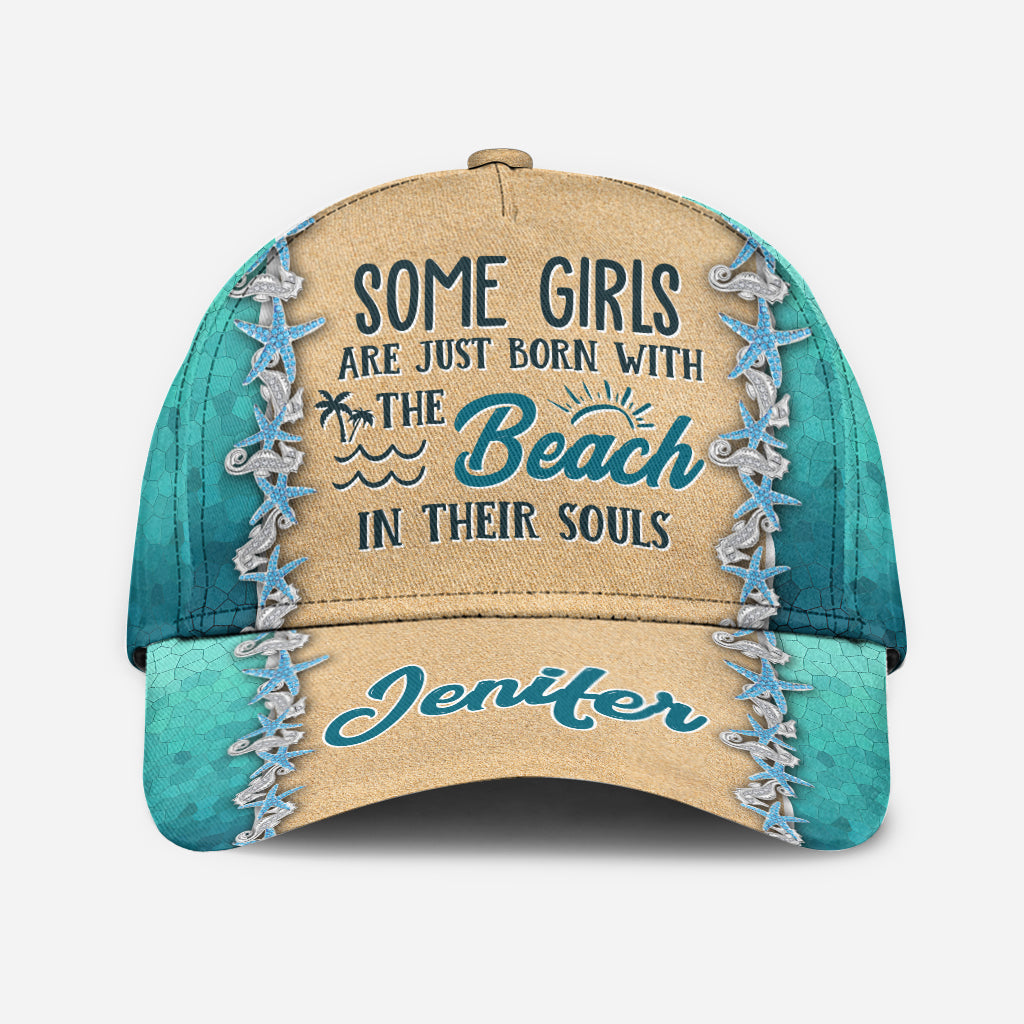 Some Girls Are Just Born - Personalized Sea Lover Classic Cap