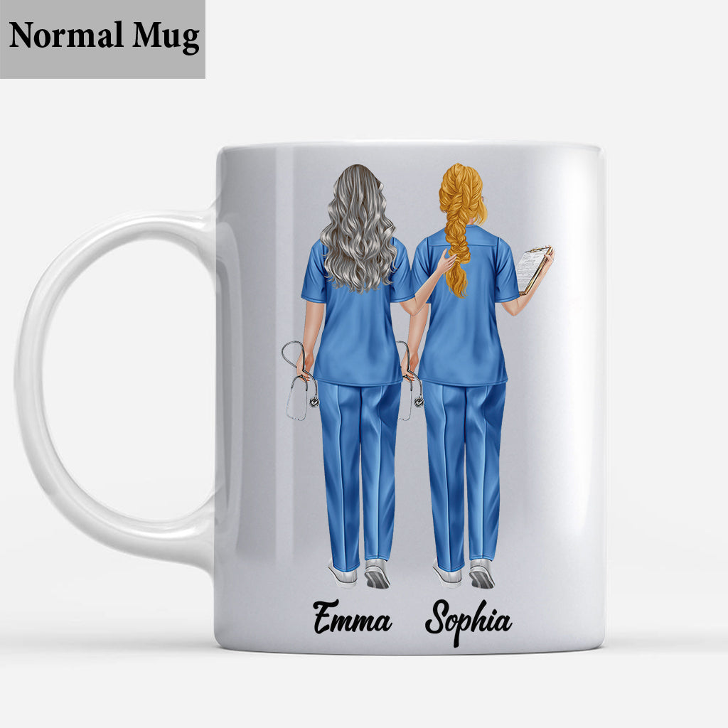 The Fun And Laughter We Share - Personalized Nurse Mug