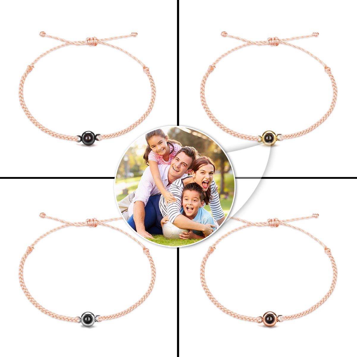 Love My Family - Personalized Family Projection Bracelet