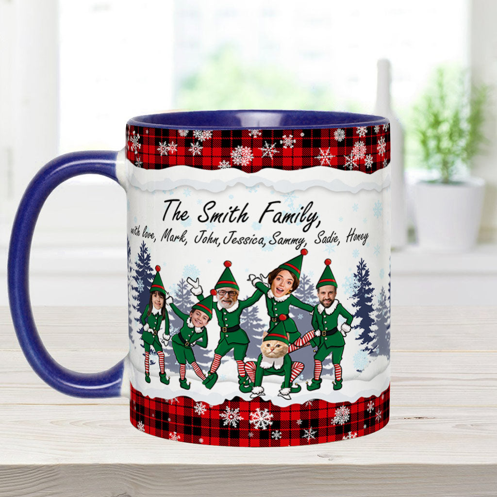 Personalized Christmas Family Mug