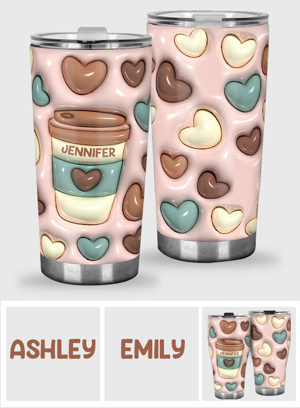 Caffeine Queen - Personalized Coffee Tumbler