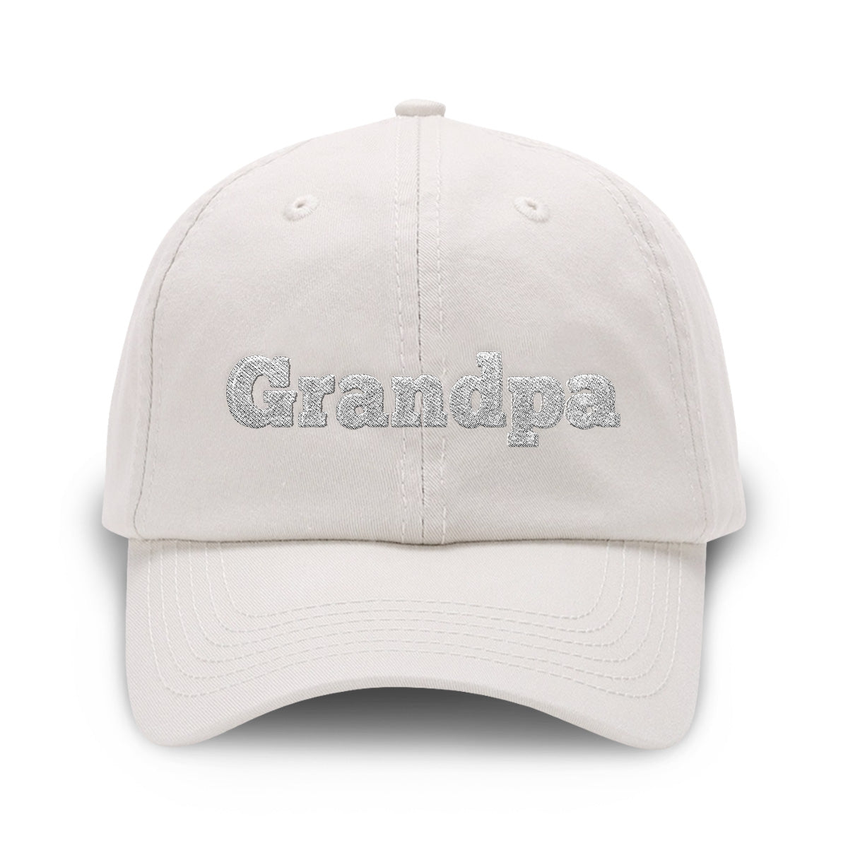 Custom Name - Personalized Grandpa Embroidered Classic Cap