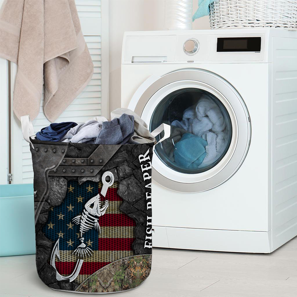 Fish Reaper - Personalized Fishing Laundry Basket