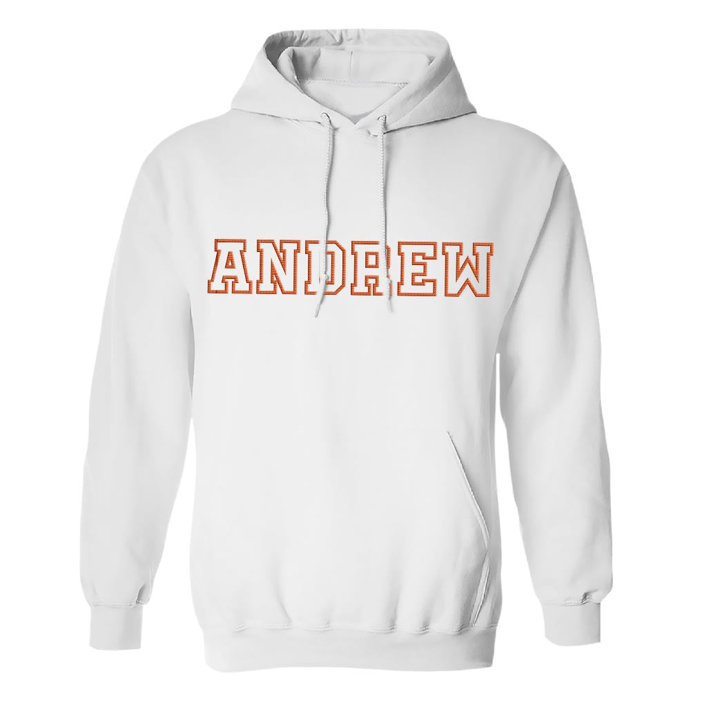 Custom Name - Personalized Kid Embroidered Hoodie