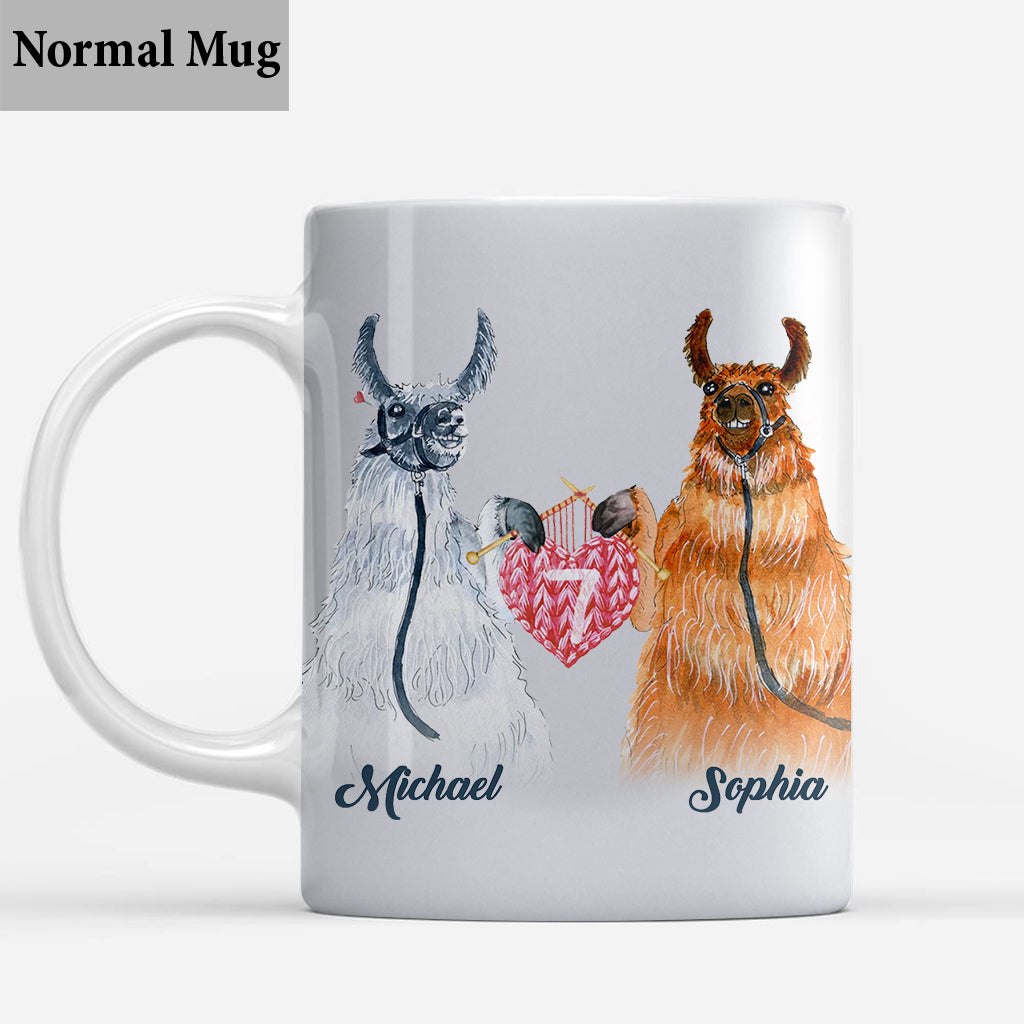 I Wool Always Love You - Personalized Husband And Wife Mug