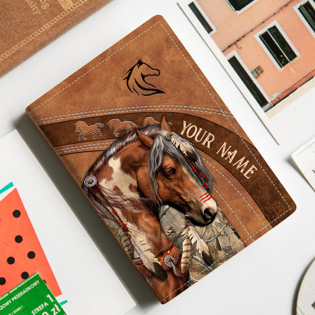 Love Horses - Personalized Horse Passport Holder