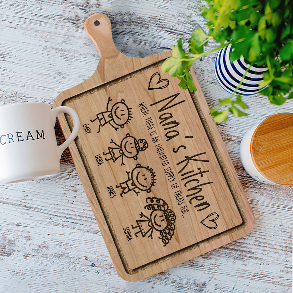 Grandma gifts-grandma cutting board-grandma's kitchen-gifts for