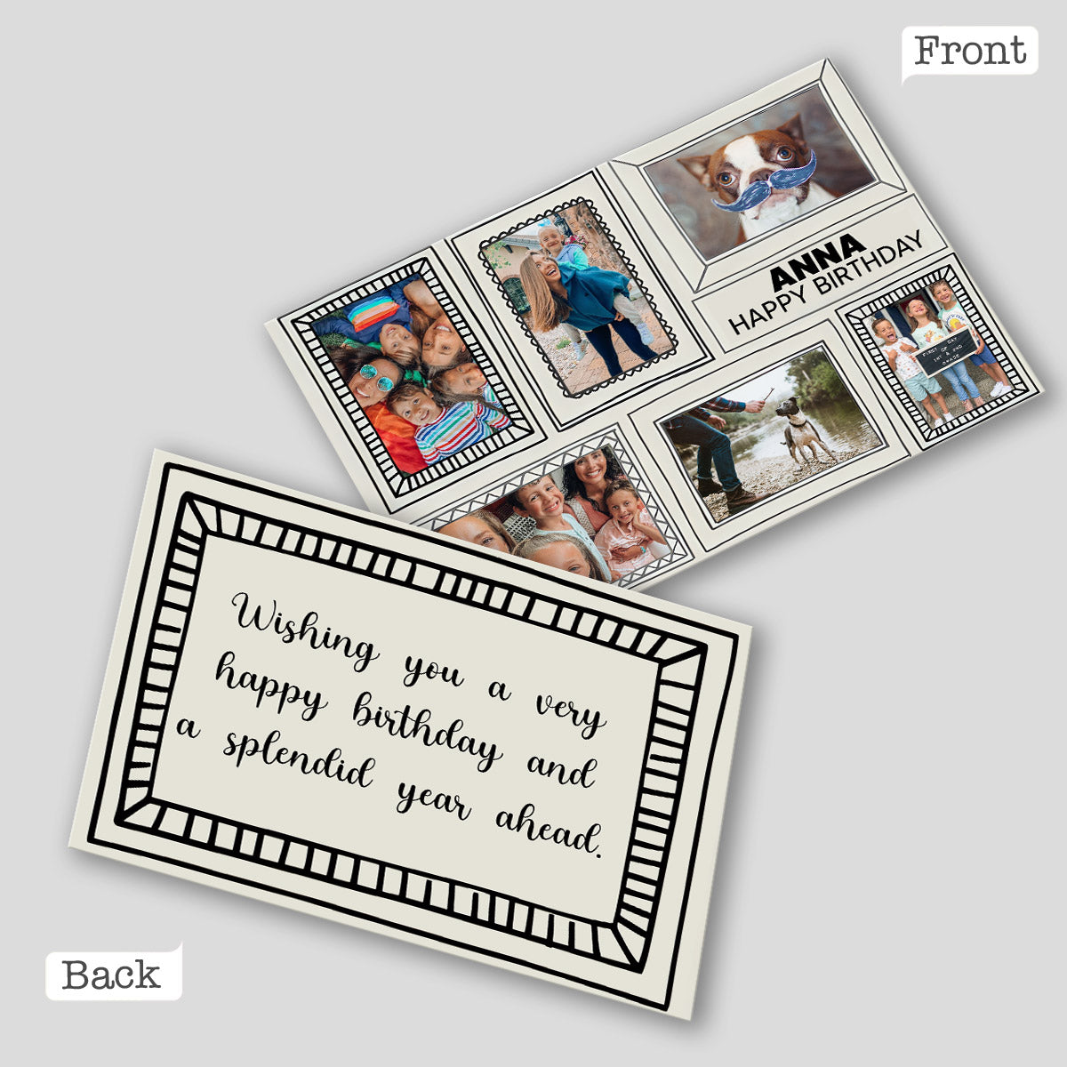 Any Message - Personalized Greeting Card