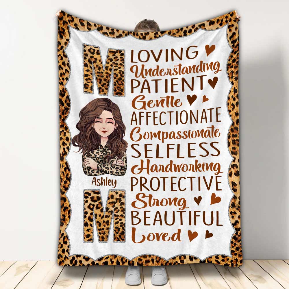 Mom - Personalized Mother's Day Mother Blanket