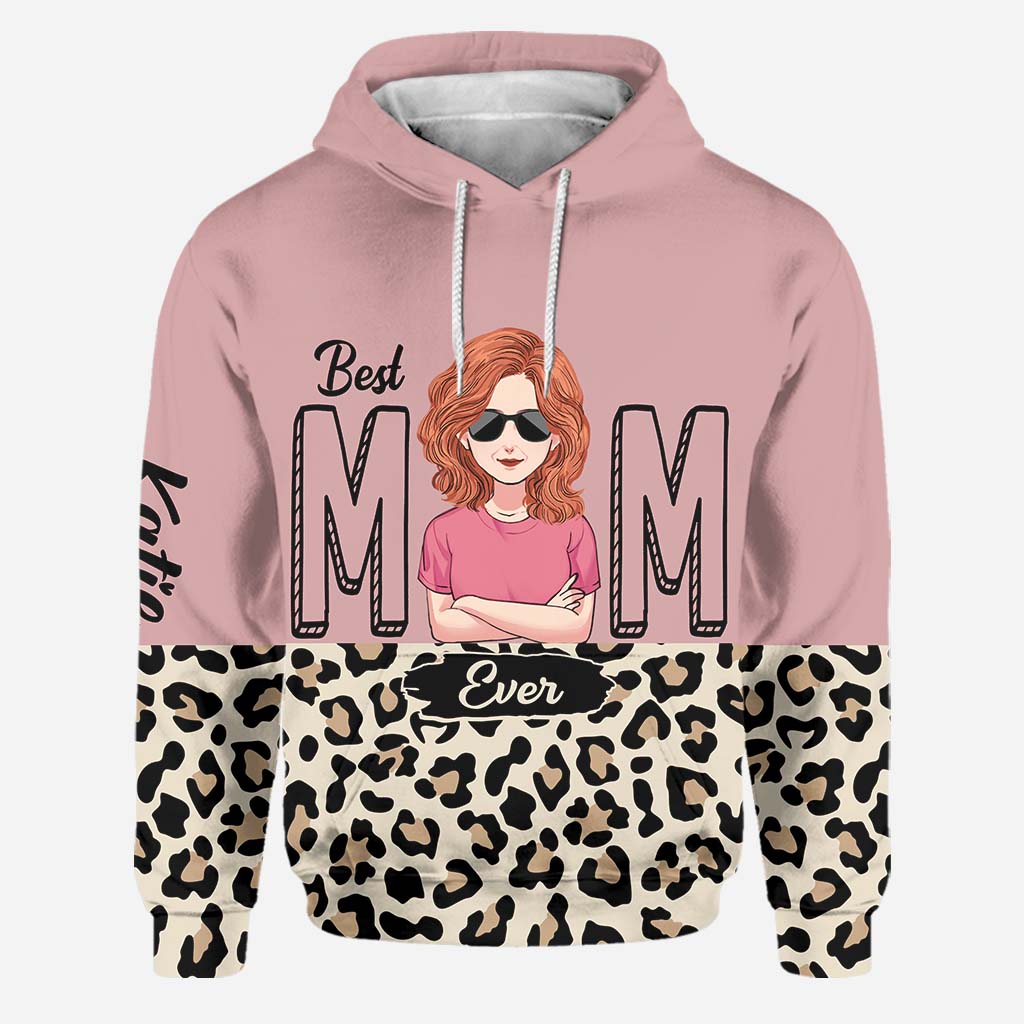 Best Mama Grandma Ever - Personalized Mother's Day Mother Hoodie and Leggings