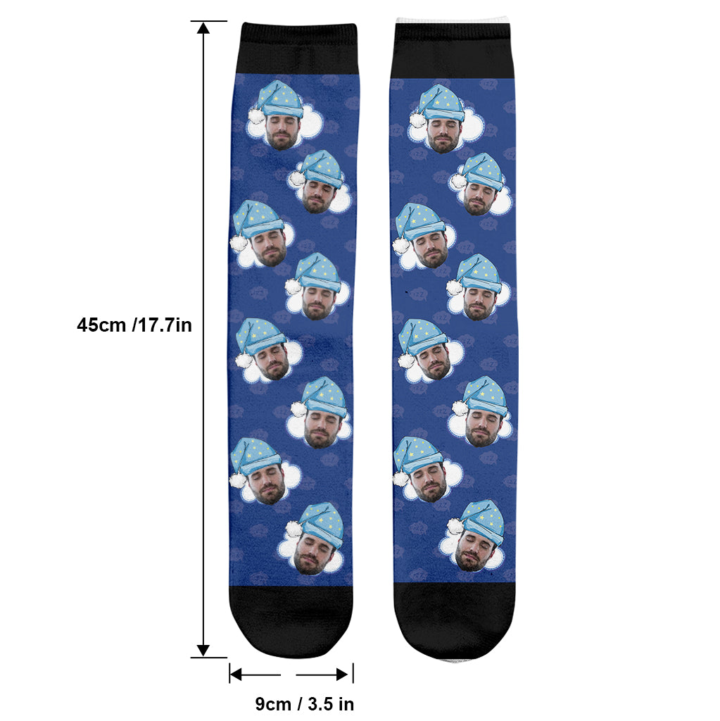 I'm Resting My Eyes - Personalized Father's Day Father Socks