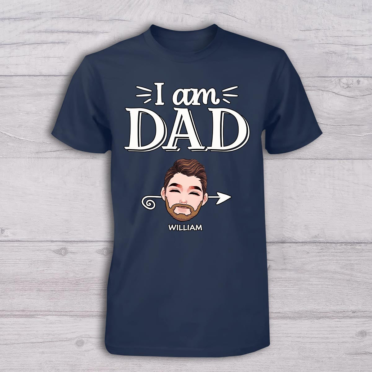 If Lost Return To Dad - Personalized Father T-shirt And Baby Onesie