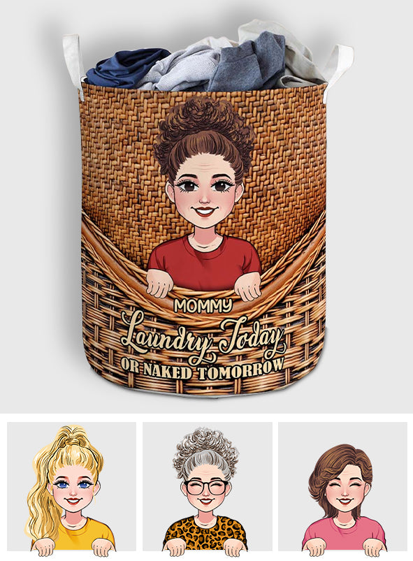 Laundry Today - Personalized Family Laundry Basket