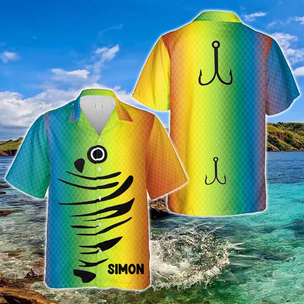 Fishing Lure - Personalized Fishing Hawaiian Shirt