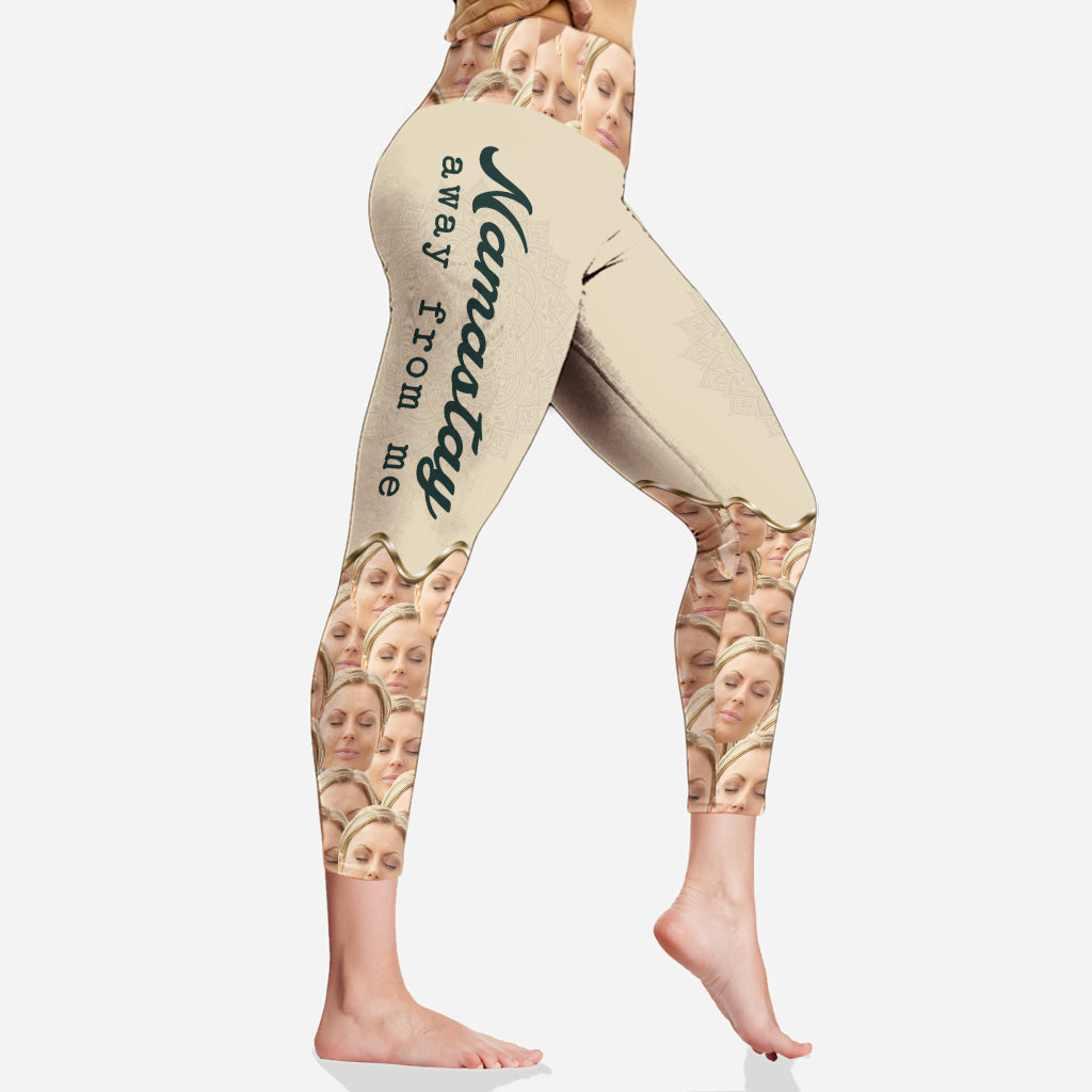 Namastay Away From Me - Personalized Yoga Leggings
