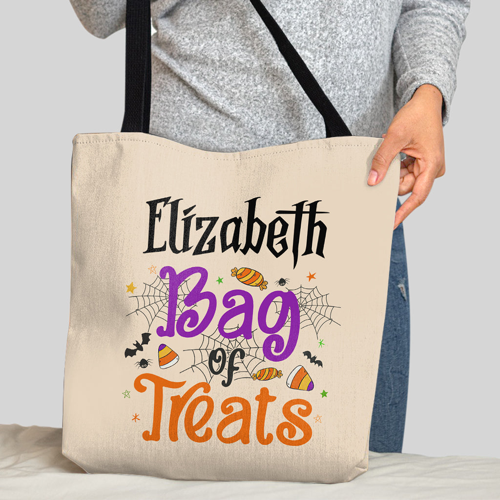 Bag Of Treats - Personalized Kid Tote Bag