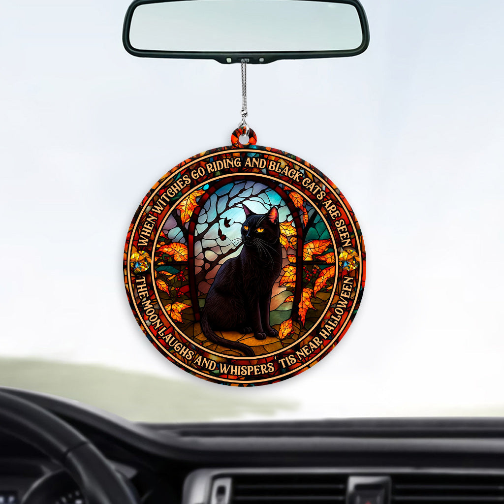 Discover When Witches Go Riding And Black Cats Are Seen Witch - Witch Car Ornament