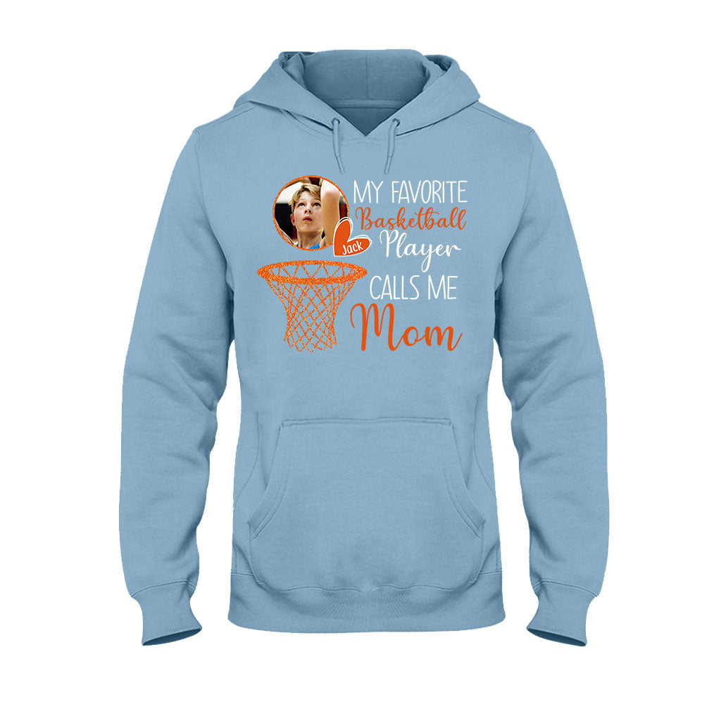 My Basketball Player Calls Me Mom Grandma - Personalized Basketball T-shirt And Hoodie