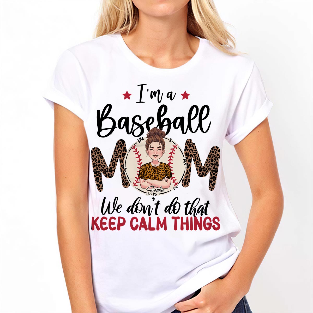 We Don't Do That Keep Calm Thing - Personalized Baseball T-shirt and Hoodie