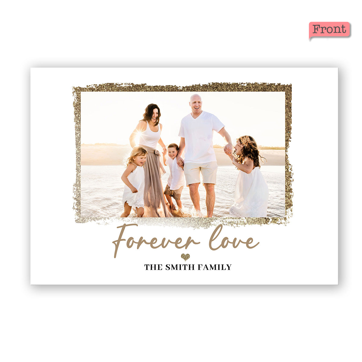 Forever Love - Personalized QR Greeting Card