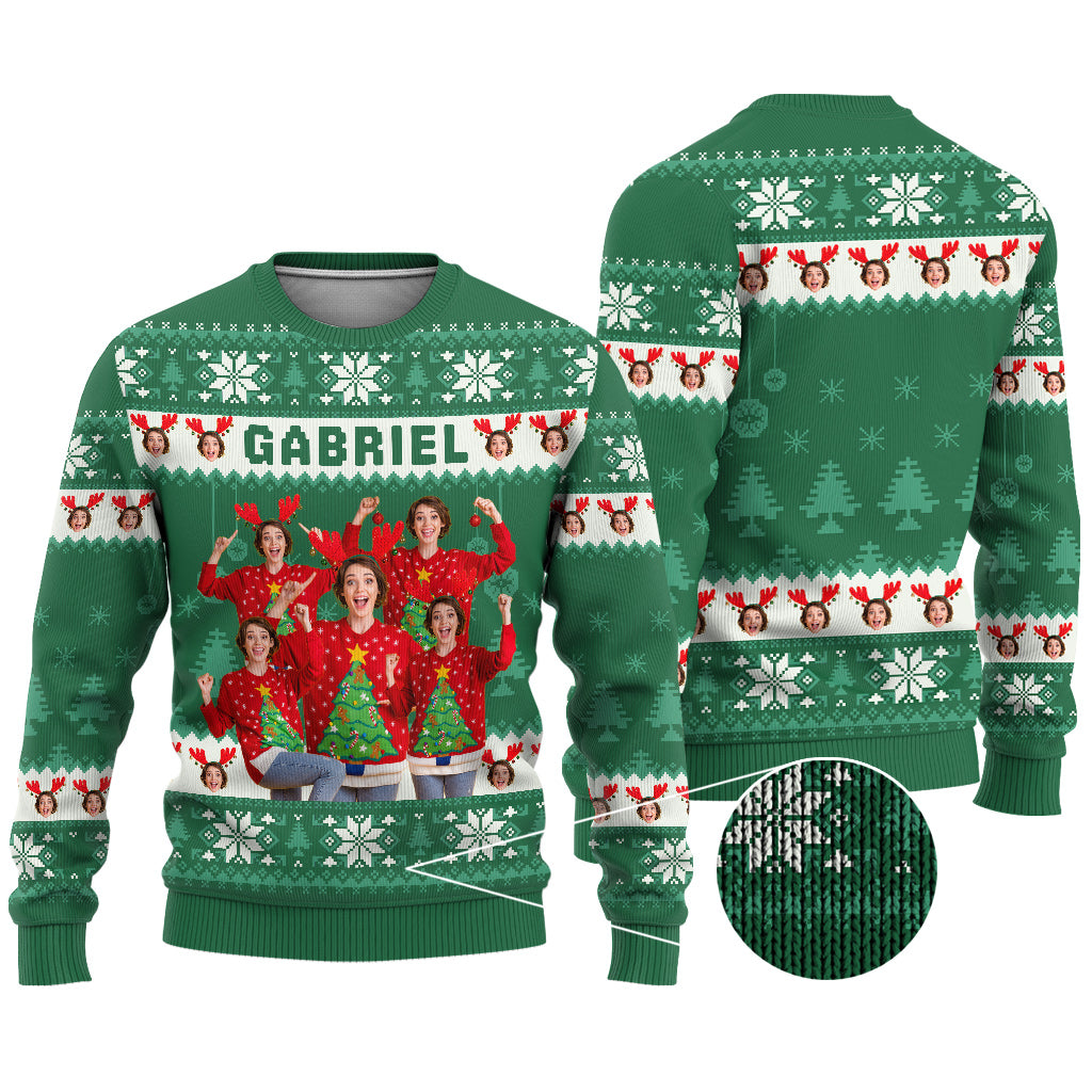 This Is My Ugly Sweater - Personalized Christmas Ugly Sweater