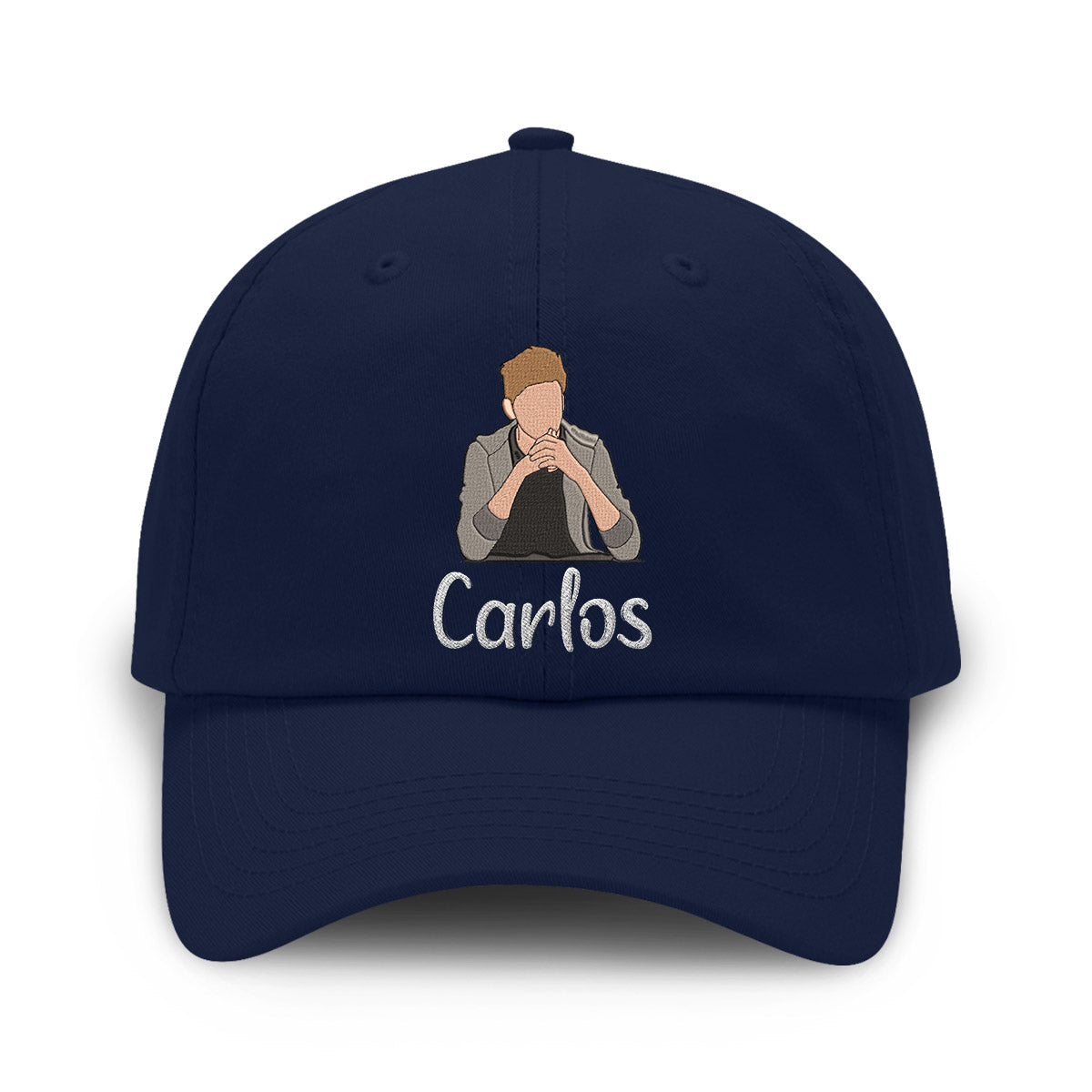 Custom 2D Photo - Personalized Uncle Embroidered Classic Cap