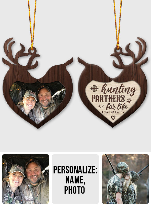 Photo Inserted Funny Fishing Christmas - Hunting gift for girlfriend,  boyfriend, husband, wife - Personalized Ornament