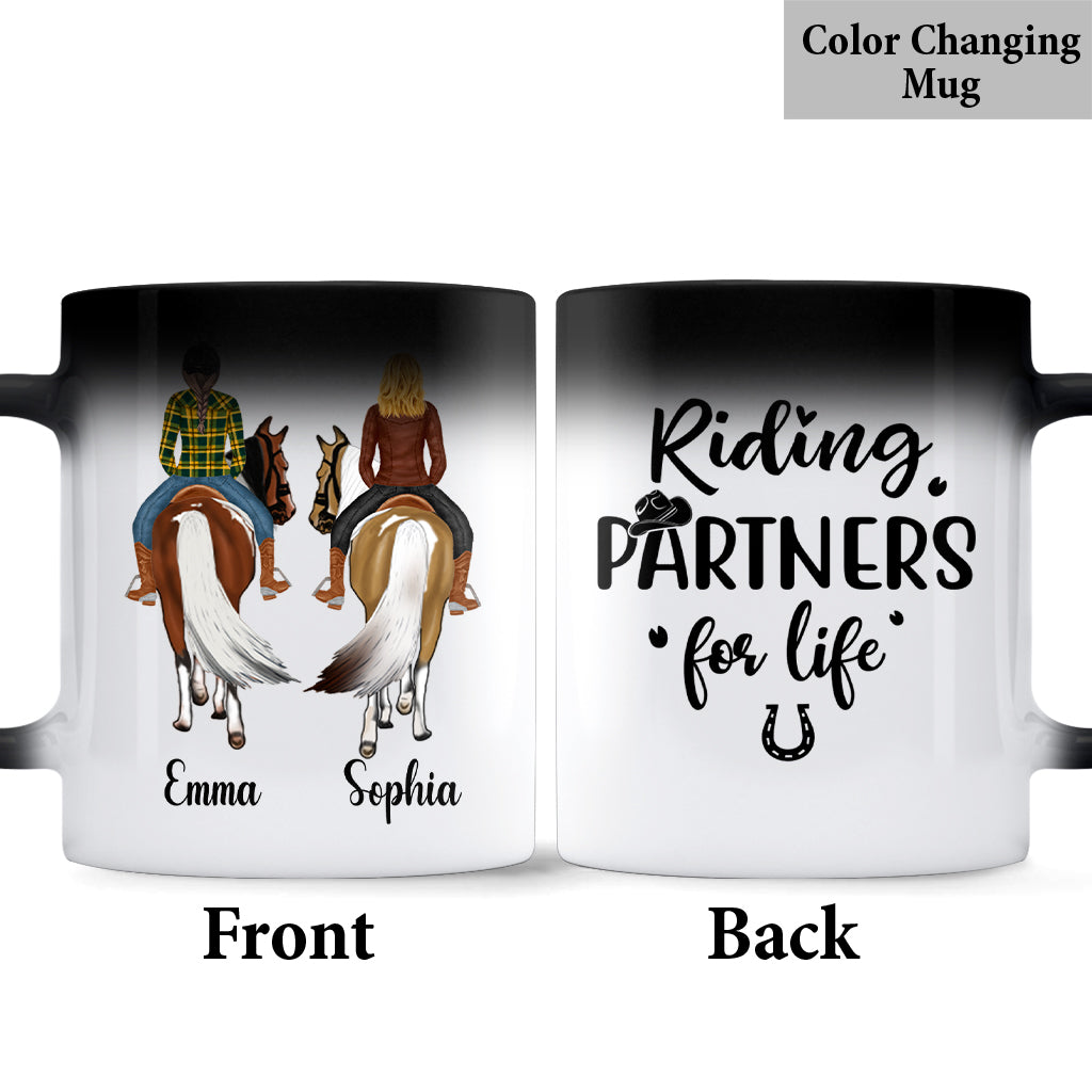 Riding Partner For Life - Personalized Horse Mug