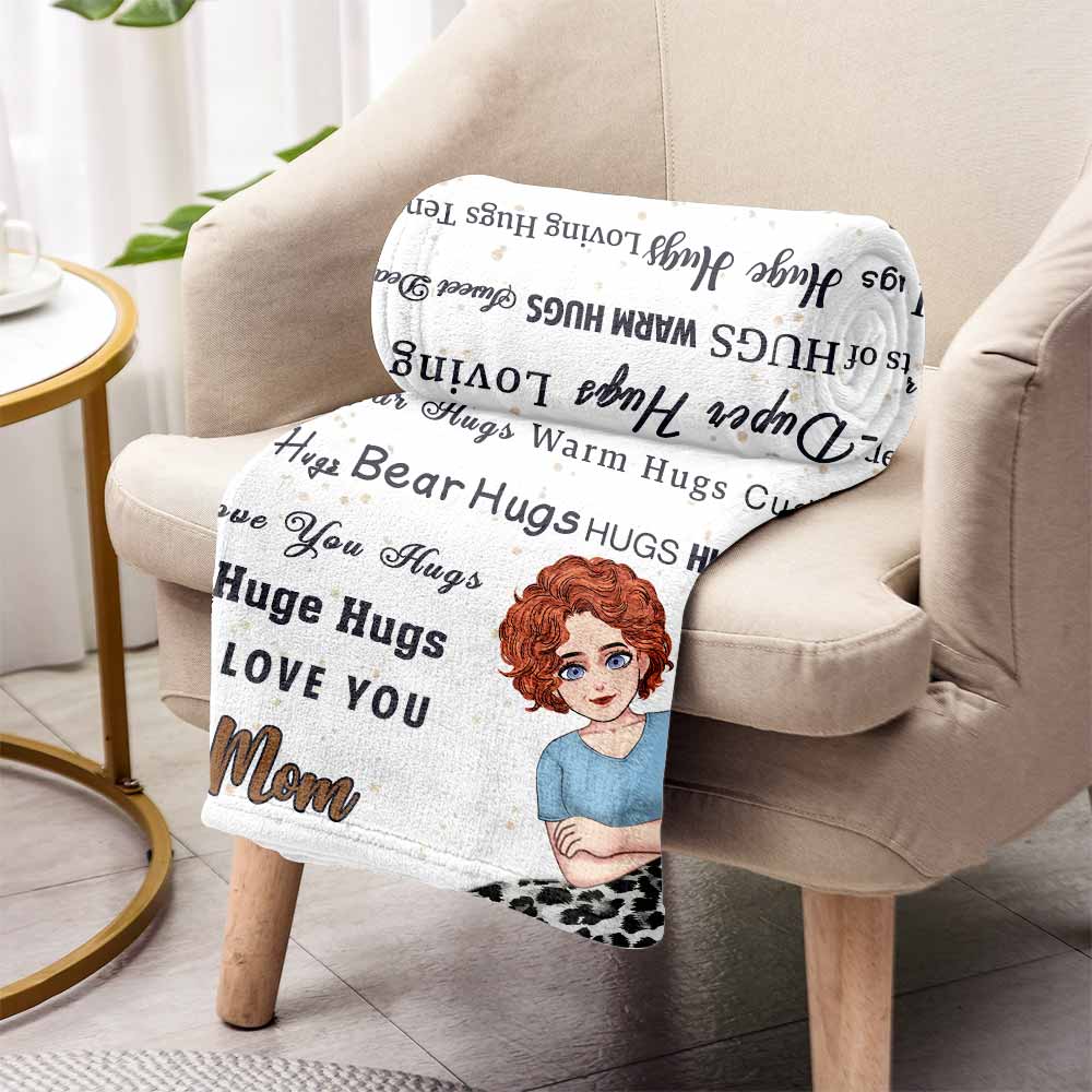 PERSONALIZED THROW BLANKETS FOR MOM & KIDS