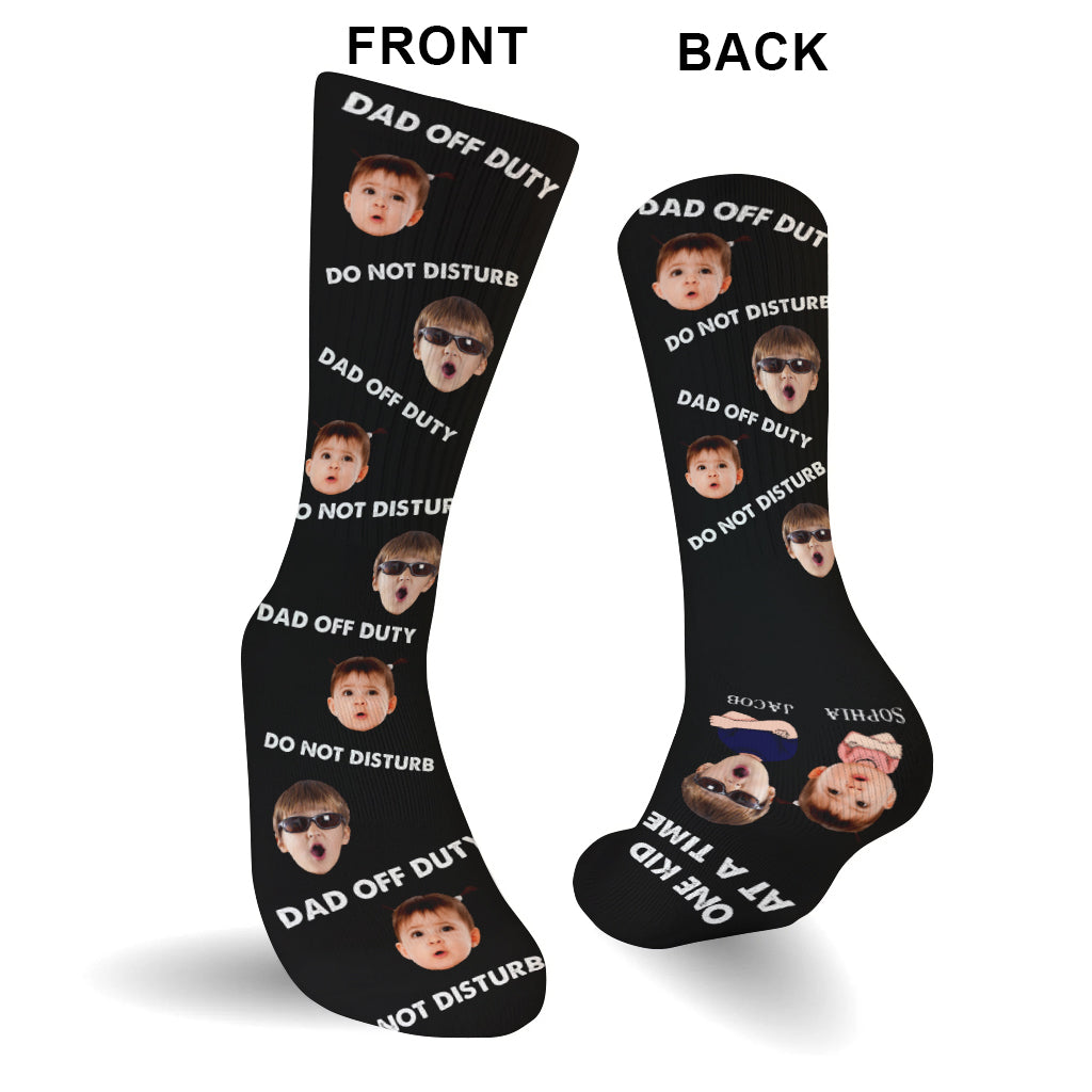 Losing My Mind - Personalized Father Socks