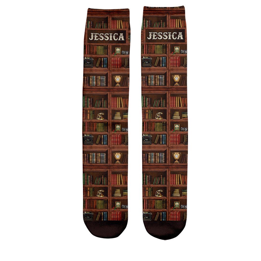 If You Can Read This - Personalized Book Socks