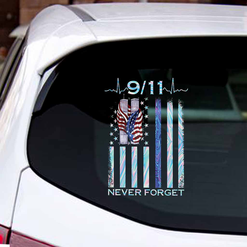 Never Forget  - Police Officer Decal Full