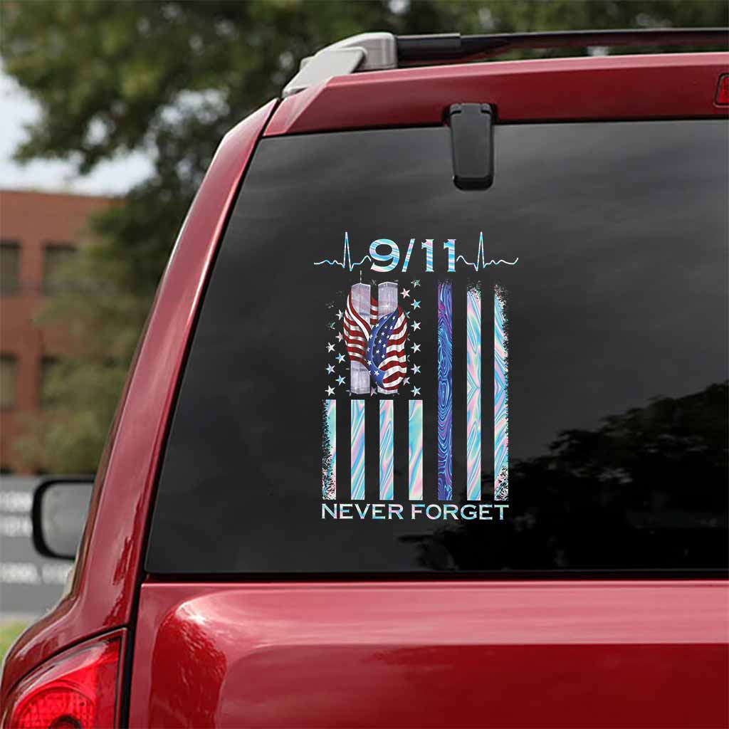 Never Forget  - Police Officer Decal Full