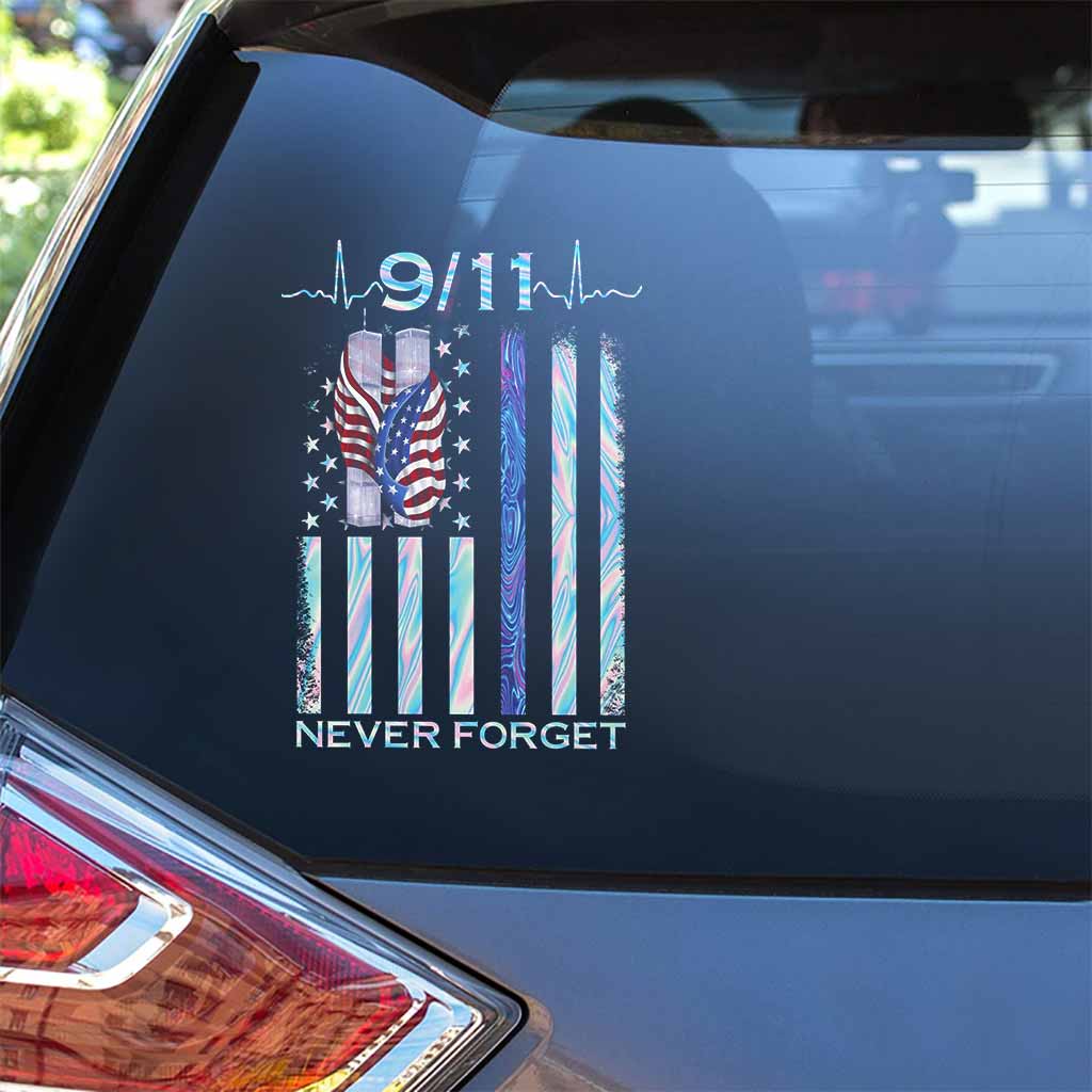 Never Forget  - Police Officer Decal Full