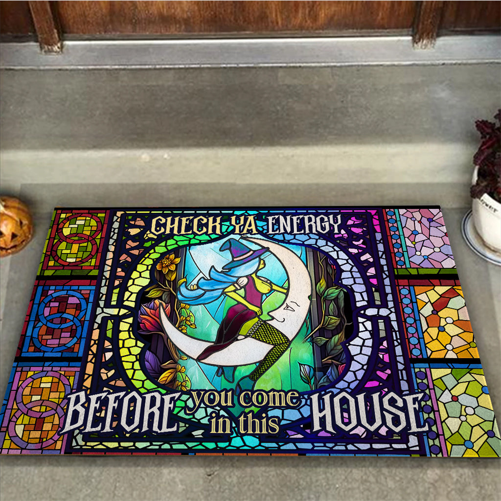 Discover Check Your Energy - Witch Doormat