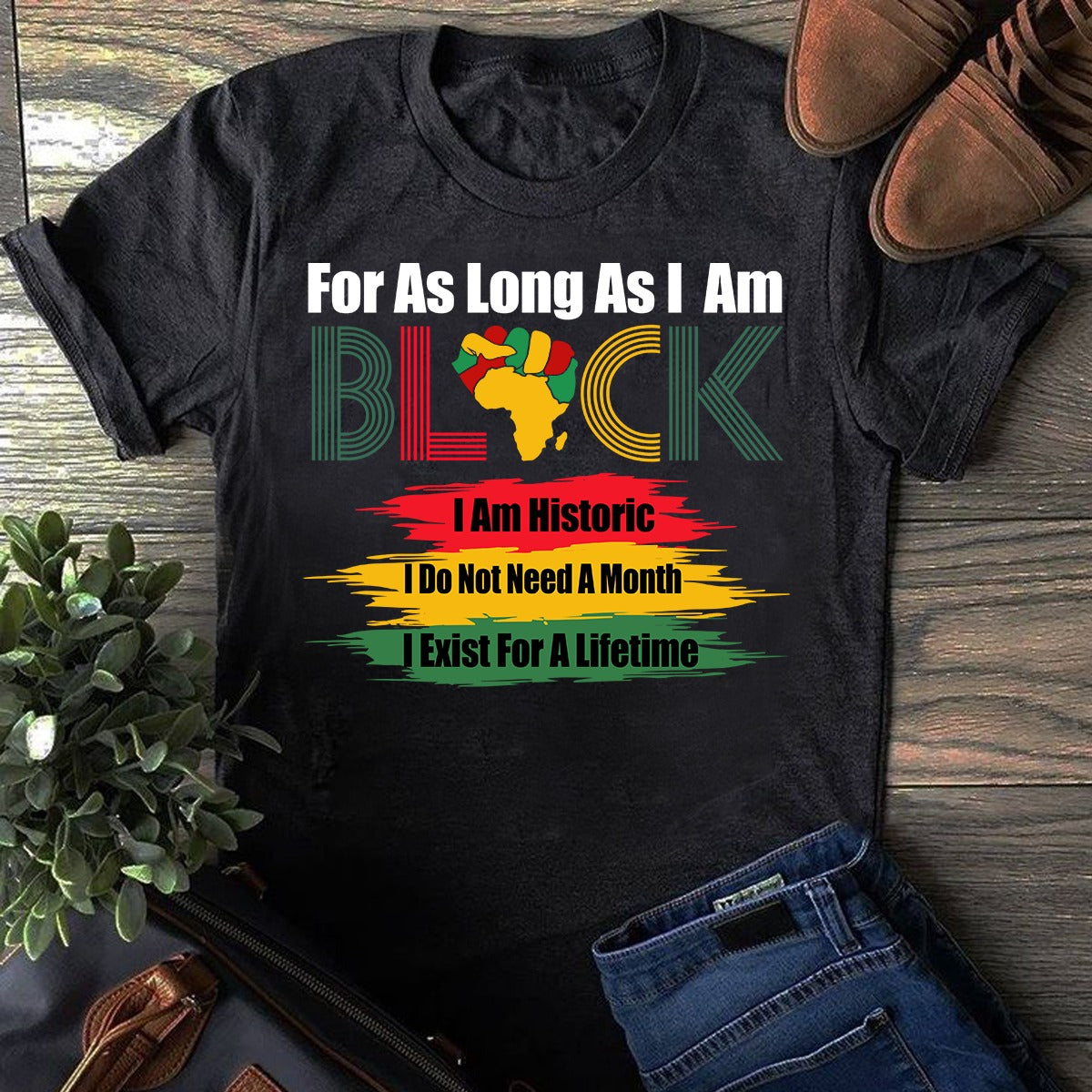 Discover I Am Historic African American T-shirt