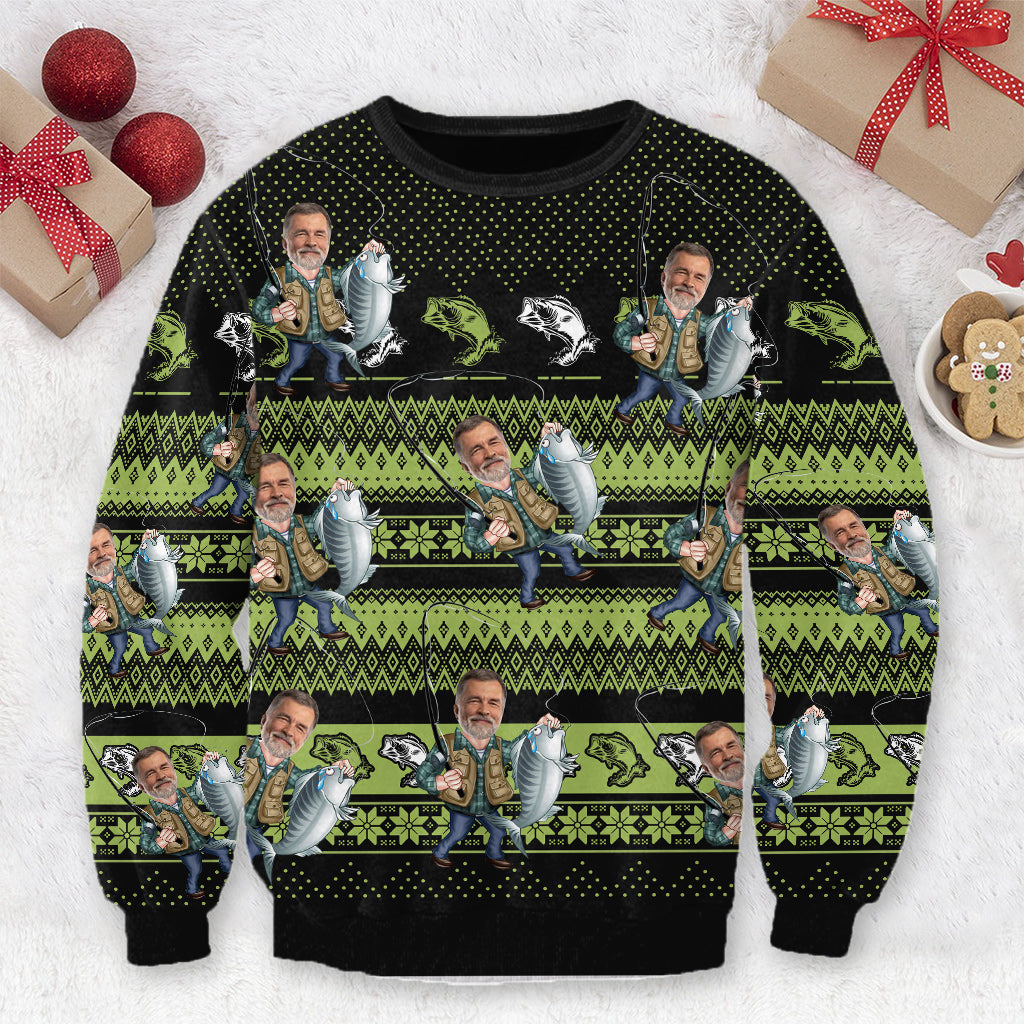 Fishing Ugly Sweater 