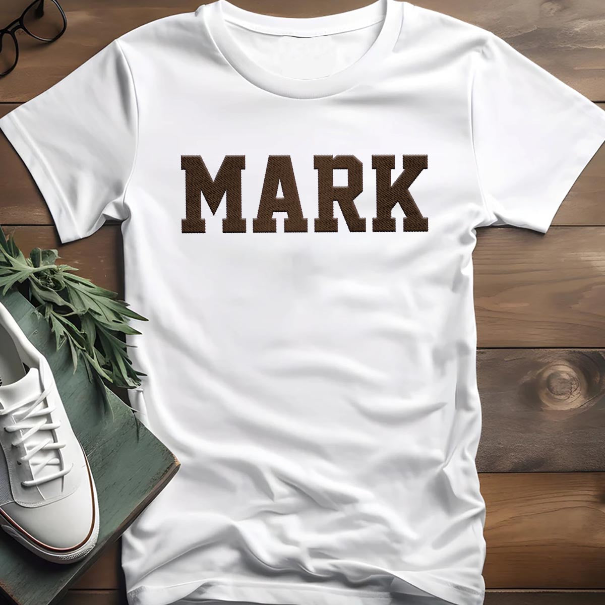 Custom Name - Personalized Uncle Embroidered T-shirt